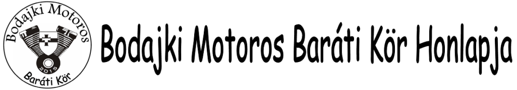 Bodajki Motoros Baráti Kör Honlapja
